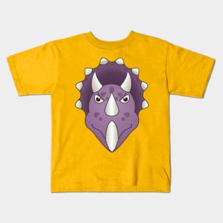 Triceratops Head Dino Boys Girls Men Women Kids T-Shirt